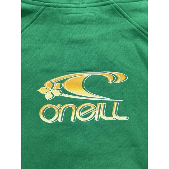 Y2K‎ O'Neill Surfing Green Hoodie Women Size XL - Picture 7 of 10